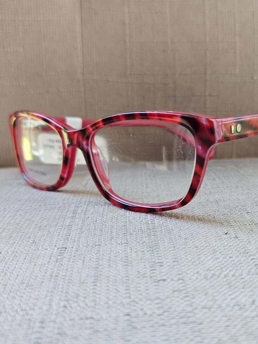 Wall Mart Women Eyeglasses Frame Red Tortoise Eyewear Glasses FM17217 $50